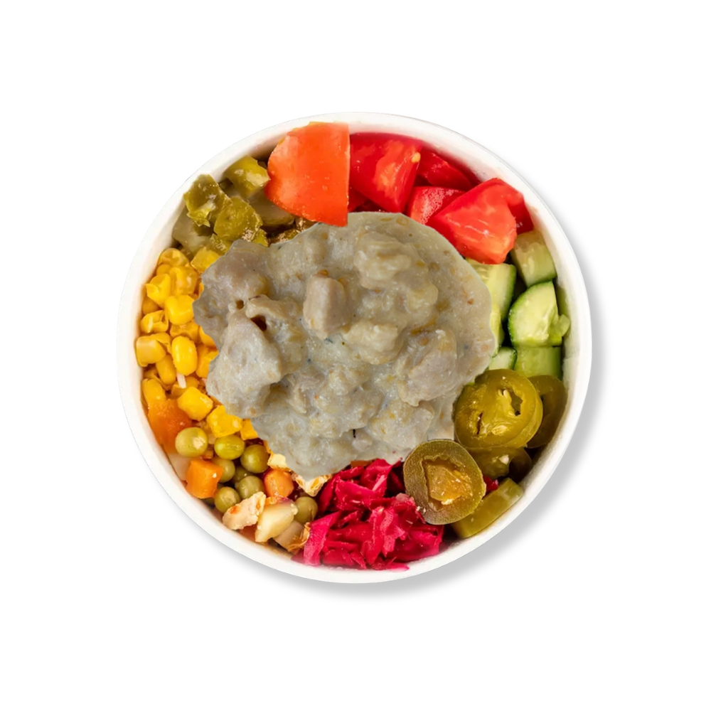 Köz Patlıcan Soslu Tavuklu Pilav